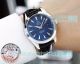 Copy Omega Seamaster Aqua Terra 150 Blue Dial Black Leather Strap Watch (1)_th.jpg